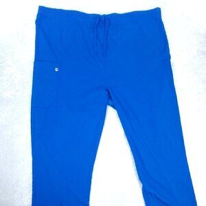 Maevn Blue Stylish Medical Workwear Scrub Pants Size XL